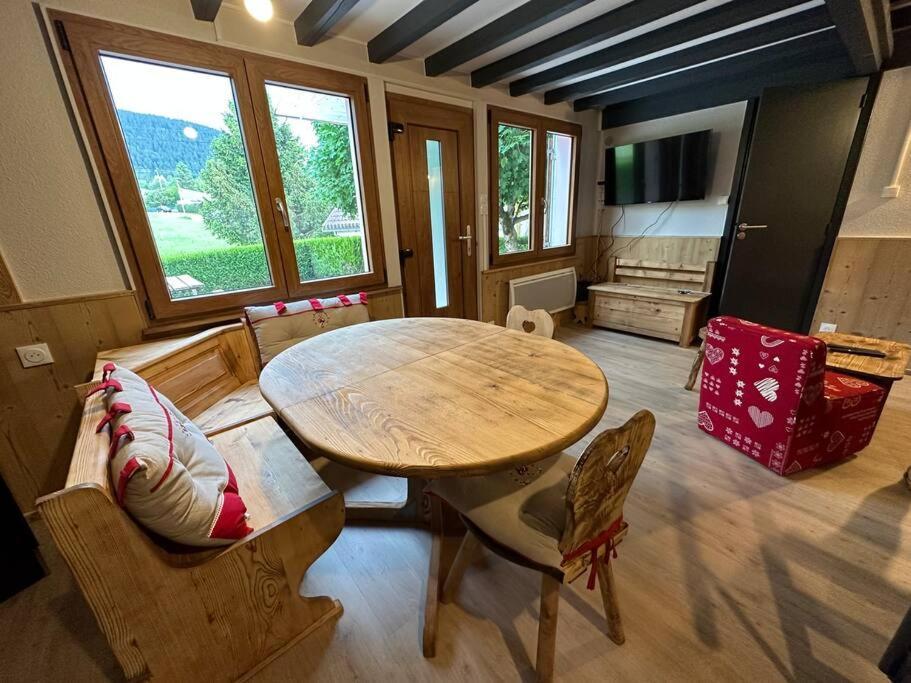 Charmant Chalet Le Bouton D'Or Villa Métabief Екстериор снимка